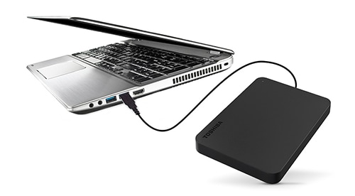 Hard Disk extern TOSHIBA Canvio Basics 4TB, USB 3.2 Gen 1 (USB 3.0